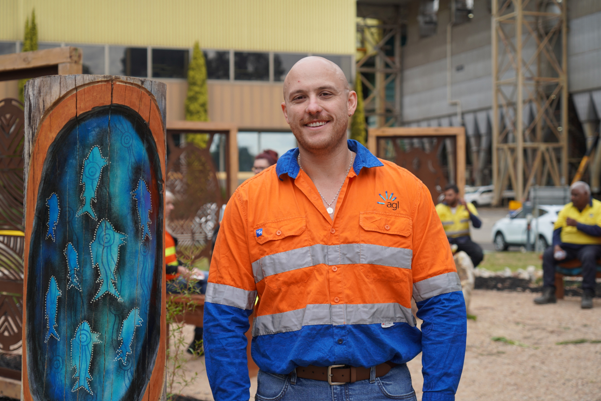 AGL employee and proud Kamilaroi and Darkinjung man, Mitch