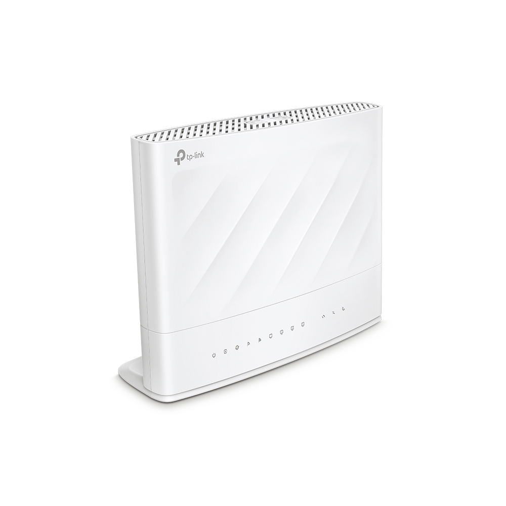 Promotional photo of the TP-Link VX230v modem.